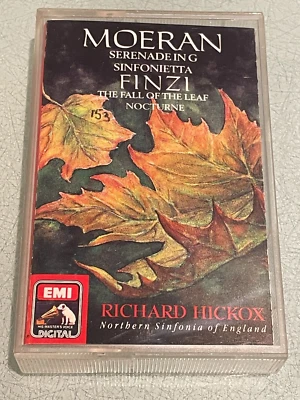 Moeran: Serenade in G - Finzi: Nocturne - Audio Cassette Tape Album - 1989 EMI - Image 1 of 4