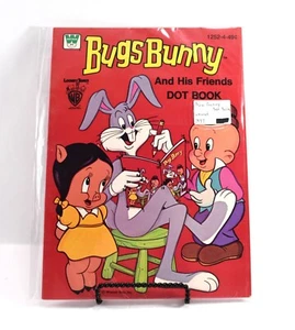 RARE 1977 BUGS BUNNY AND HIS FRIENDS DOT BOOK - Picture 1 of 4