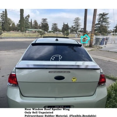 Alerón de techo ventana trasera ShSpd 229VO para Ford Focus MK2 2008~2011 sedán EE. UU. Foto 1 de 4