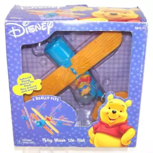 Winnie The Pooh Tethered Flying Plane DIS201 2002 Disney Fusion Toys NOT WORKING - Picture 1 of 24