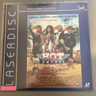Laser Disk - LD - Hot Shots! - Der 2. versuch - 1994 NEU OVP - Bild 1 von 2