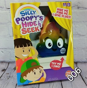 Silly Poopys Hide And Seek Talking Singing Rainbow Poop Play Game NEW Working - Picture 1 of 8