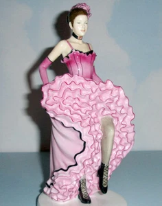Royal Doulton French Can Can Dancer Figur World Dances HN5571 Limited Edt Neu - Bild 1 von 6