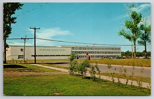 Vintage Canada Postcard New Brunswick Technical School Moncton - Picture 1 of 2