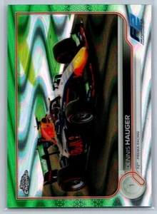 2022 Topps Chrome F1 Green Wave Dennis Hauger /99 - Bild 1 von 2