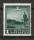 Austria 1945 Sc# B165 Mint MNH Świt Pokoju Odbudowa II wojna światowa Koniec II wojny światowej Zestaw znaczków socjalnych