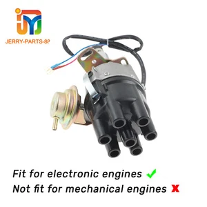 Metal L6 Electronic Distributor Replace Fit for Datsun 260z 280z 1970-1983 - Picture 1 of 7