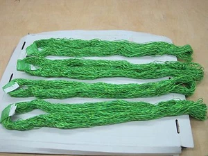 wolle zum stricken Häkelgarn-grün  -Strickwolle 500gr.baumw./vis./lei naturgarn  - Bild 1 von 5