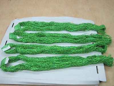 wolle zum stricken Häkelgarn-grün  -Strickwolle 500gr.baumw./vis./lei naturgarn  - Bild 1 von 4