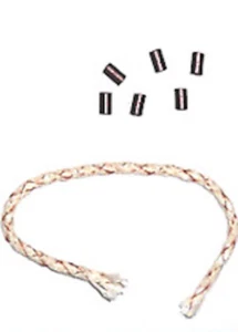 1 x QUALITY WIRED WICK & 6 FLINTS FOR MOST PETROL LIGHTERS NEW - Picture 1 of 1