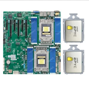 AMD EPYC Milan 7453*2+Supermicro H12DSi-N6 24-Core 48threads 2.75GHz combination - Picture 1 of 2