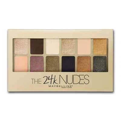 Paleta de Sombras Maybelline The 24K Nudes 12 Cores - Imagem 1 de 2
