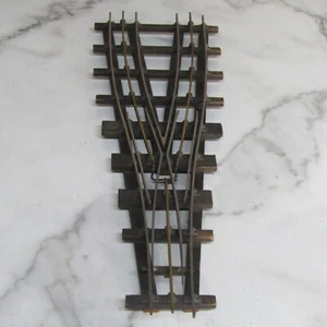Bassett Lowke O Gauge 3 Rail Brass Centre Rail Parallel Point 46cm - Picture 1 of 3