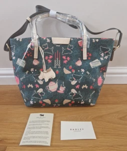 NWT Radley Room Service Medium Zip-top Grab Bag - No 2 - Picture 1 of 10