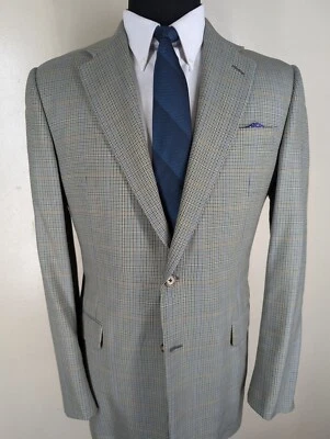 Шерстяное спортивное пальто Hickey Freeman сделано в США — без брюк — американский размер 42 в длину — почти как новое - Изображение 1 из 4