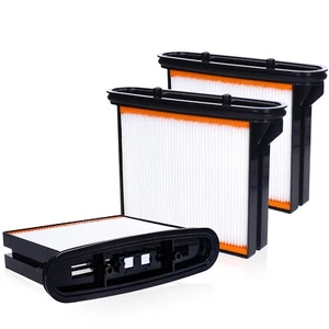 2x Faltenfilter Ersatz für Bosch GAS 25 GAS25L SFC GAS 50 M, Starmix FKP4300 - Picture 1 of 8