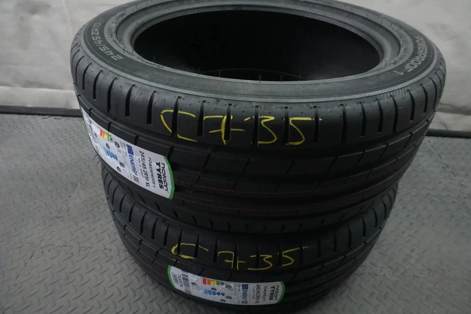 2x 245/45R19 102Y Nokian Powerproof 1 Sommerreifen 2023 Neu C735 - Bild 1 von 3