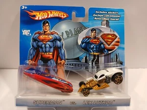 Hot Wheels 1:64 Scale SUPERMAN Vs LEX LUTHOR Diecast w/ Sticker DC Comics - Picture 1 of 2