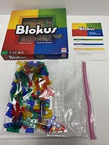 Mattel Blokus Family Board Game Fun, Strategy Board Game 2013 Complete