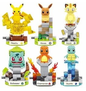 Pokemon Mini Claw Crane Building Blocks Building Bricks - Picture 1 of 12