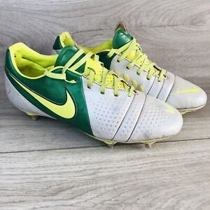 Buty piłkarskie Nike CTR 360 2012 SG szare zielone żółte rozmiar UK 6