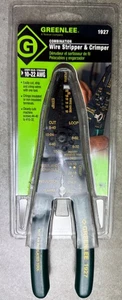 Greenlee 1927 Wire Stripper & Crimper, 10-22 AWG - Picture 1 of 3