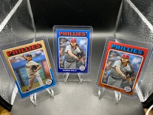 24 Heritage High Number Aaron Nola Lot Image Variation, Color Variation and Blu - Picture 1 of 6