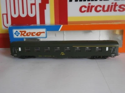 NEUVE CFL LUXEMBOURG  VOITURE UIC  2ème CLASSE ROCO REF 44598 - Photo 1/4