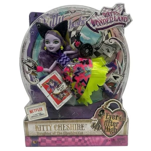 Ever After High Way Too Wonderland Kitty Cheshire Puppe 2014 Mattel CJF41 NEU - Bild 1 von 6