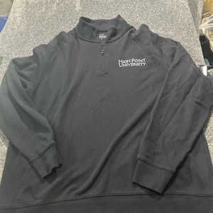 High Point University Panthers Vineyard Vines Herren Large schwarz 1/4-Reißverschluss Pullover - Bild 1 von 8