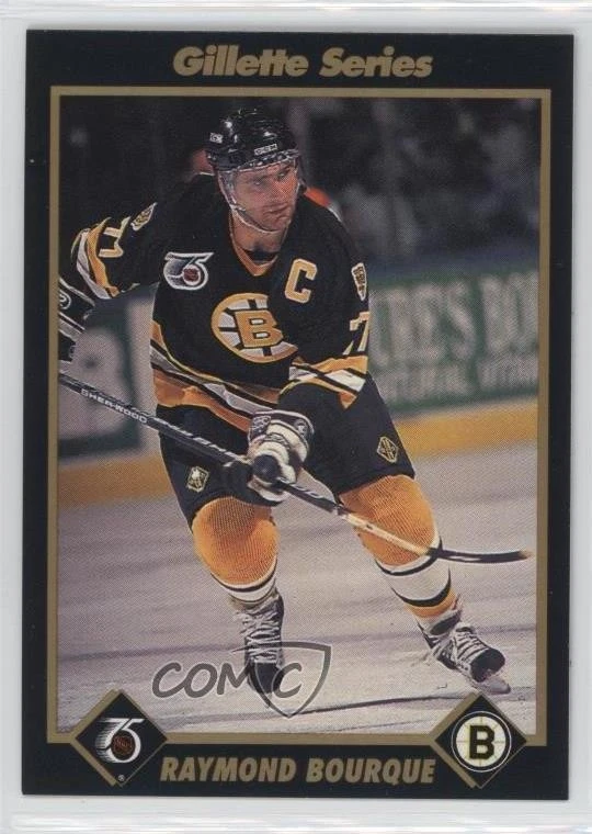1991-92 Gillette Series Ray Bourque #26 HOF - Image 1 of 2