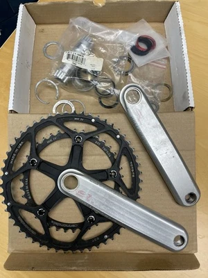 CANNONDALE HOLLOWGRAM SI 53/39 175 CRANK SET COMPLETE BB30 BEARINGS SPINDLE - Image 1 of 4