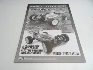 FTX Enrage Instruction Manual As Shown - Picture 1 of 2