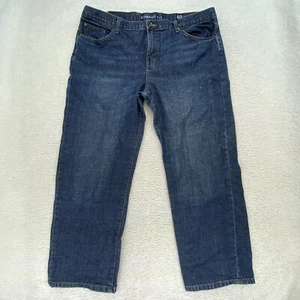 Chaps Jeans Mens Size 42/29 Straight Fit Medium Wash 5 Pocket Blue Denim - Picture 1 of 10