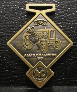 ALLIS CHALMERS 1947 WF Tractor Watch Fob Menno Pioneer Power & Toy Show 2005 ac - Picture 1 of 2