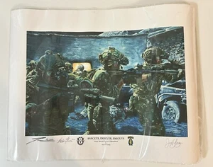 Military Army Special Forces Operations Afghanistan War Giclee Print Art - Picture 1 of 3