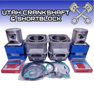 Re-Sleeved Sea-Doo 720 Cylinders WSM Top End 95-03 HX SPX SP GTI Bore 12A6A1/A2 - Image 1 of 4