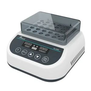 Lab Dry Bath Incubator w/Heating Cooling Function Digital Dry Bath Incubation - Picture 1 of 10
