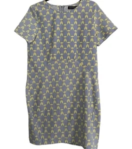 SUGARHILL BOUTIQUE Womens Dress DINA Panelled Tunic Geometric Print Sheath Sz 6 - Picture 1 of 5