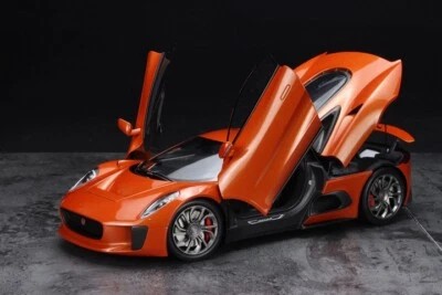 Almost Real 1:18 AR Jaguar C-X75 CX75 2015 Diecast Car Model Toy Gifts Orange - Image 1 of 4