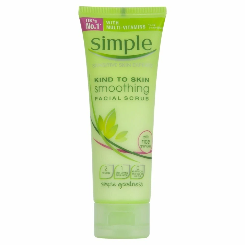 Simple Kind to Skin Smoothing Facial Scrub 75ml - Image 1 of 1