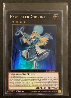 Exosister Gibrine | GRCR-EN019 | Super Rare | 1st Edition | YuGiOh TCG - Image 1 of 3