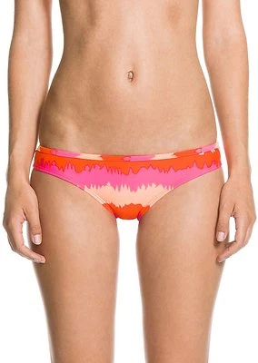 ROXY CHEEKY BOHO WAVE CRISS CROSS BIKINI SWIM BOTTOMS ORANGE PINK MEDIUM NEW $46 - Imagem 1 de 3