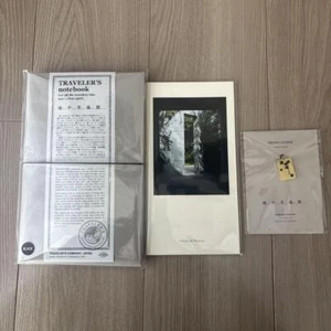 Chichu Art Museum x TRAVELER’S COMPANY Traveler's Notebook 4 Types set - Picture 1 of 2