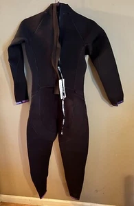 HiSea Scuba Donkey Wetsuit Women's L Black with Galaxy Print Full Body NWT - Picture 1 of 8