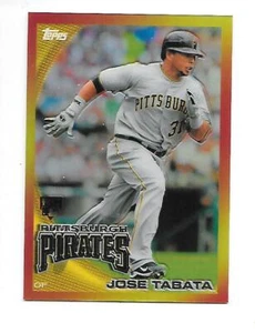 JOSE TABATA 2010 TOPPS CHROME RED HOT ROOKIES #RHR-2 PITTSBURGH PIRATES - Picture 1 of 1