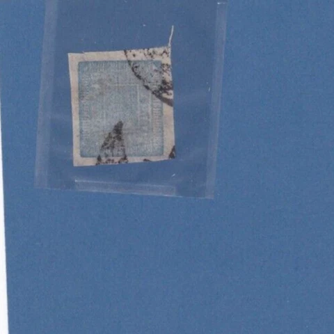 1903-4 Nepal Stamp #13 Blue 1 Anna Used Cover