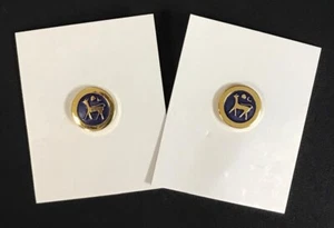 Mazuma *A438 Malaysia Bank Negara Lapel Pin With BNM Logo ( Souvenir For Staff ) - Picture 1 of 6