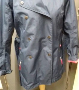Womans Helly Hansen Blue Rainproof Jacket Size L H28 - Picture 1 of 17