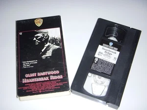 Heartbreak Ridge VHS 1990 Clint Eastwood Recon Marines Special Forces Grenada - Picture 1 of 6